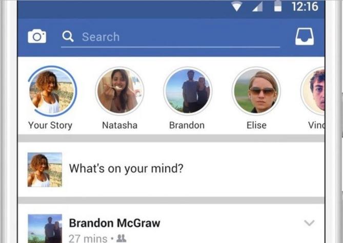 Facebook Stories, la nueva función que pronto llegará a la red social
