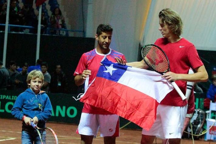 Chile triunfa en dobles y gana definitivamente serie ante República Dominicana en Copa Davis