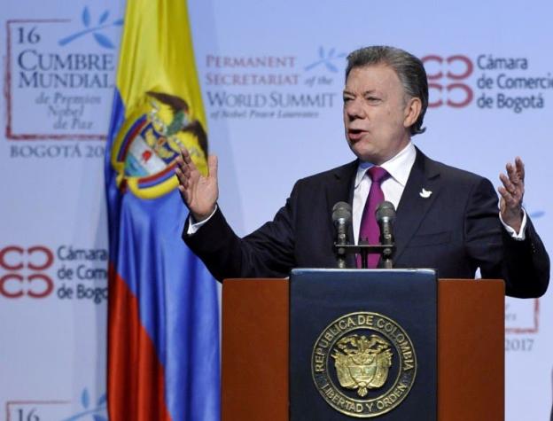 Presidente Santos exige a guerrilla FARC que entregue a menores en Colombia