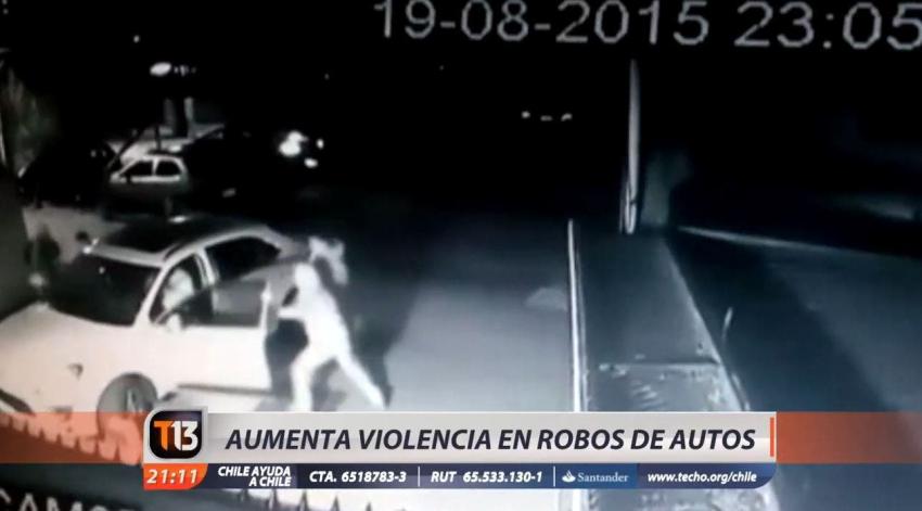 [VIDEO] Aumenta violencia en robos de autos