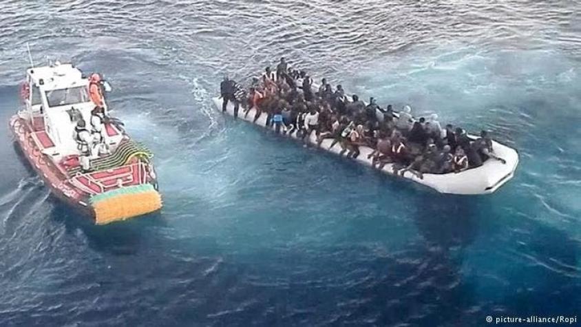 Salvan a 1.600 migrantes en el Mediterráneo