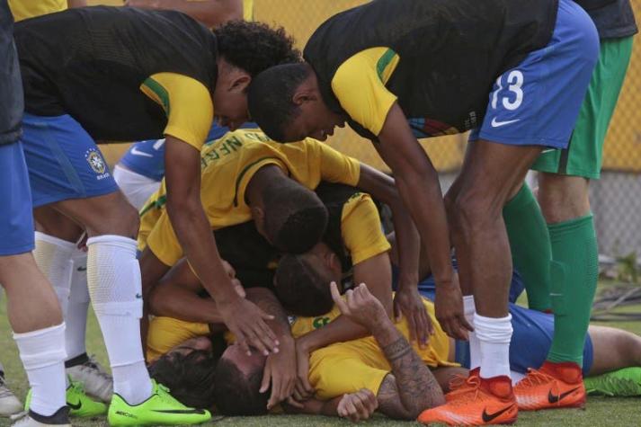 [VIDEO] Brasil vence con agónico gol a Venezuela en el hexagonal Sub 20