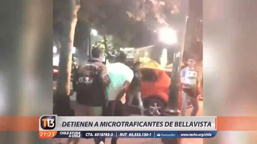 [VIDEO] Detienen a microtraficantes que operaban en Barrio Bellavista