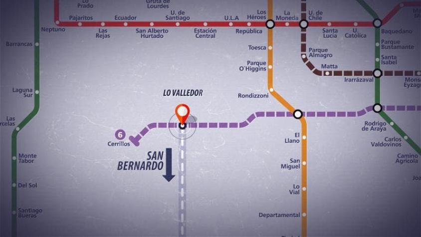 [VIDEO] Lo Valledor: la primera intermodal que conectará buses, metro y trenes urbanos