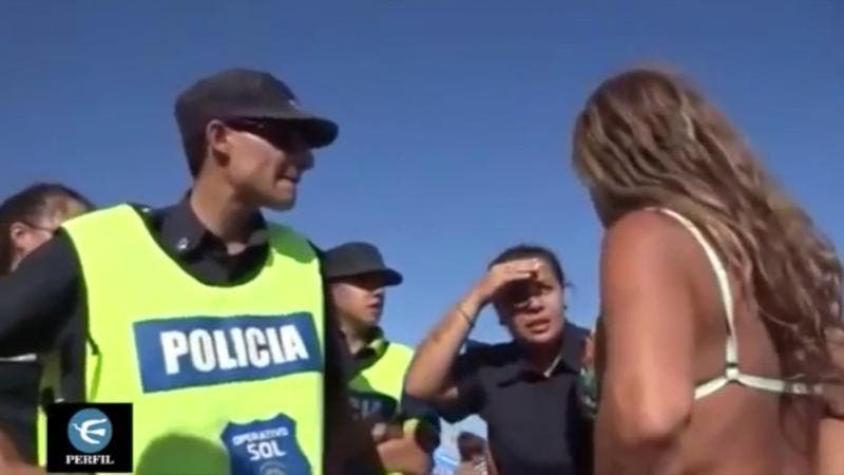 [VIDEO] "Tetazo": Cientos de argentinas marcharon topless en Argentina