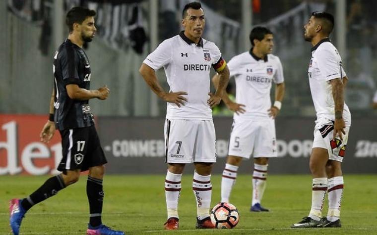Colo Colo iguala ante Botafogo y se despide de la Copa Libertadores