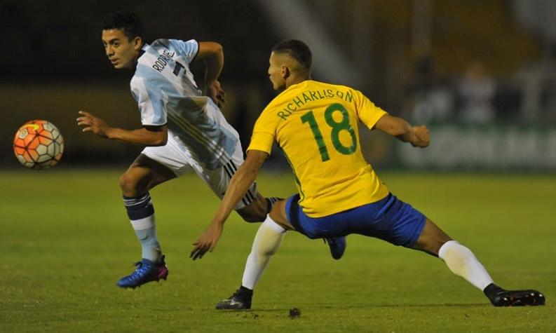 [VIDEO] El empate entre Brasil y Argentina en el Sudamericano Sub 20
