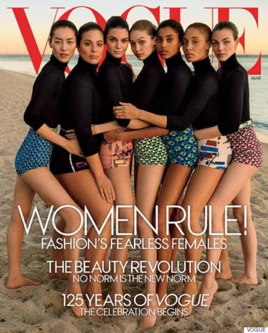 Vogue retoca en su portada a modelo de talla grande