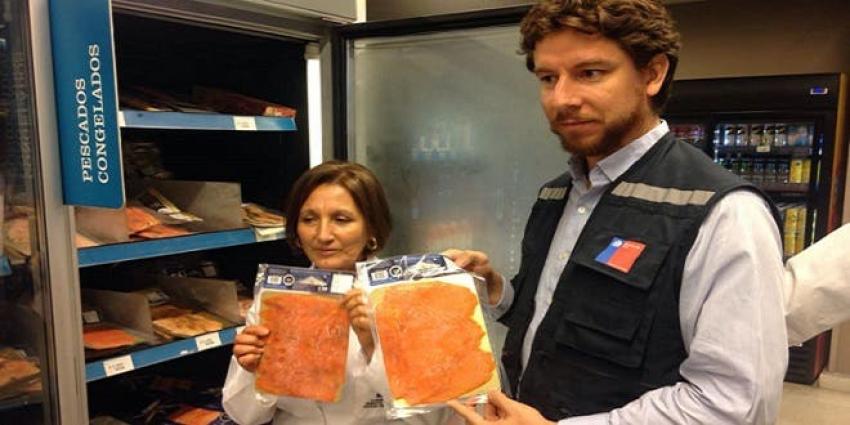 Minsal emite alerta y llama a no consumir salmón envasado "Von Fach"