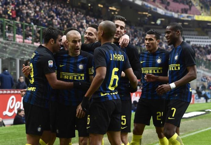 Gary Medel fue titular en el triunfo de Inter de Milán frente al Empoli en Italia