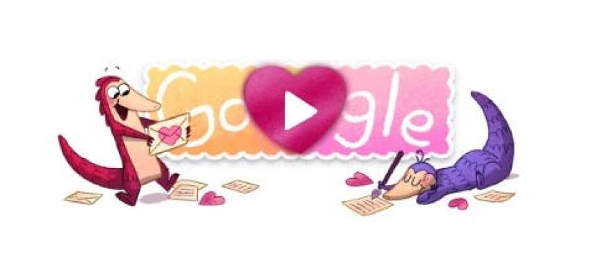 Google se suma a las celebraciones del día de los enamorados con animado videojuego