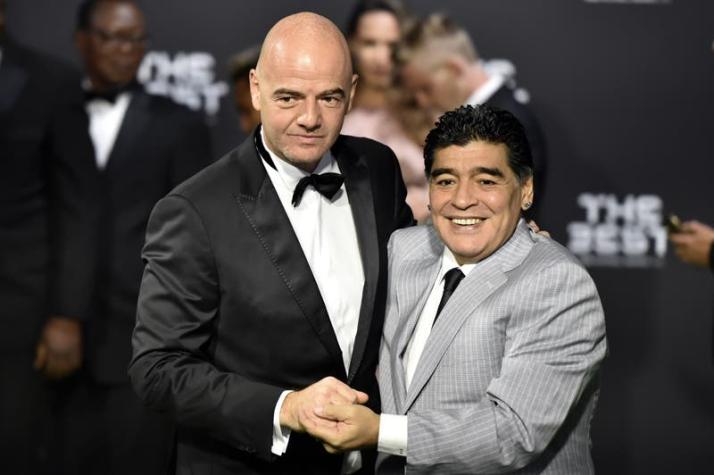 Maradona asegura que crisis de la AFA pondría en duda el encuentro entre Argentina y Chile