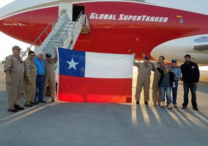 SuperTanker se dará "un buen tratamiento de Spa" tras combatir los incendios en Chile