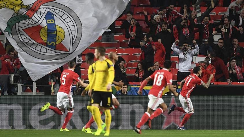 Borussia Dortmund desaprovecha su dominio y cae ante Benfica en la Champions