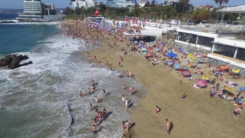 [VIDEO] Viña del Mar se prepara para el festival