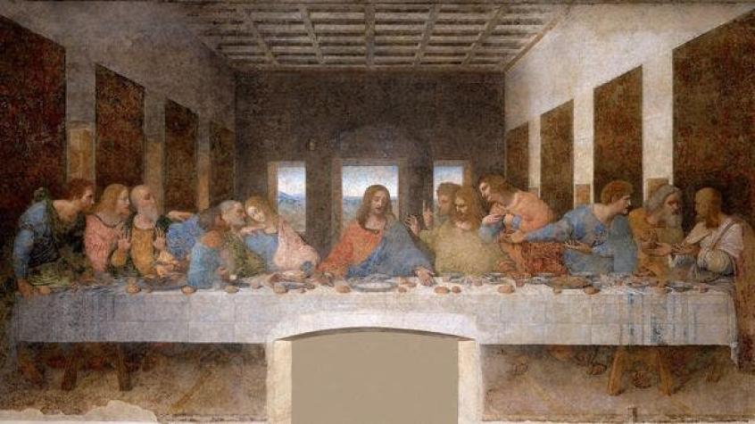 El mensaje que se encuentra oculto en el cuadro "La Última Cena" de Leonardo Da Vinci