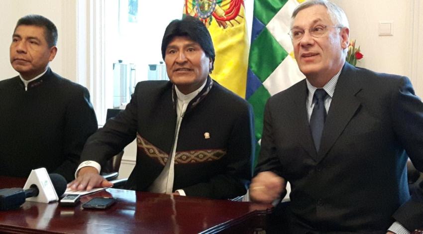 Demanda marítima: Evo Morales asegura que réplica de Bolivia va a "demoler" argumentos de Chile