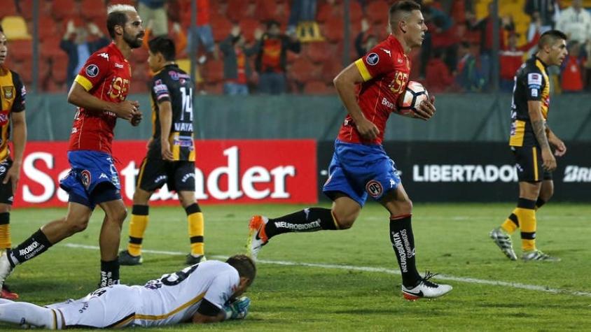 Unión Española logra agónico empate ante The Strongest y se complica en la Libertadores
