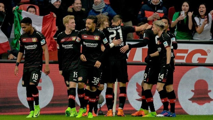 Charles Aránguiz participa en triunfo “histórico” del Leverkusen en la Bundesliga