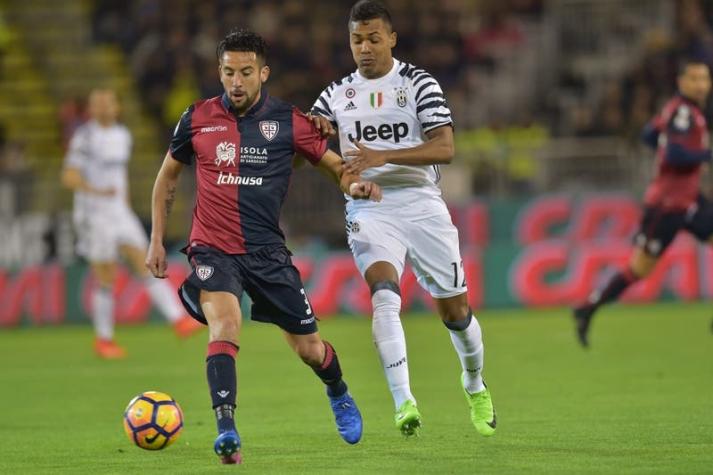 [VIDEO] El gol de Mauricio Isla en el empate de Cagliari frente a Sampdoria