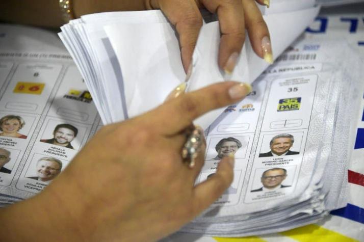 Consejo Nacional Electoral anuncia que habría segunda vuelta en Ecuador