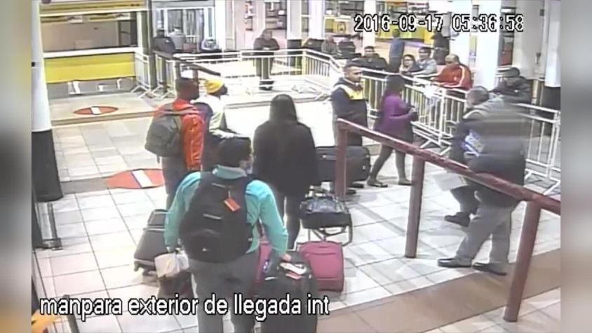[VIDEO] Bandas de chilenos se hacen pasar por delincuentes en el aeropuerto de Santiago