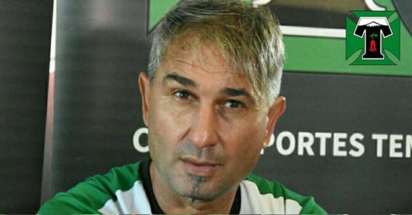 Giovagnoli es oficialmente el nuevo técnico de Temuco: "Tenemos mucha fe que se puede revertir esto"