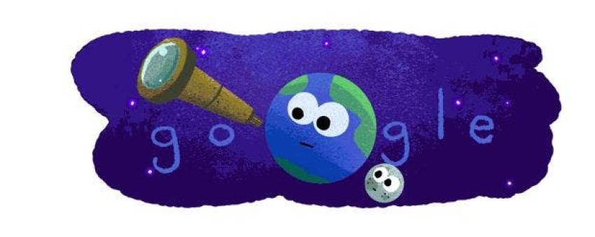 Google saluda a los nuevos exoplanetas con un doodle