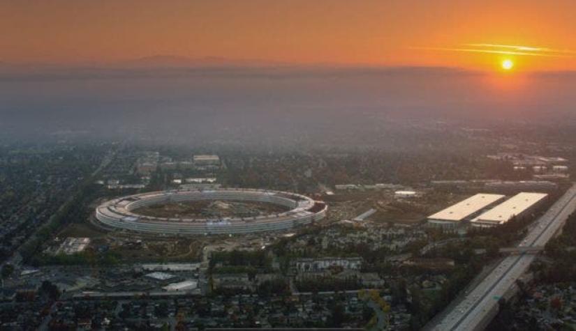 Apple Park: así es la futurista edificio "espacial" diseñado por Steve Jobs