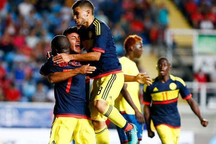 Colombia lo da vuelta y vence a Ecuador en el arranque del Sudamericano Sub 17