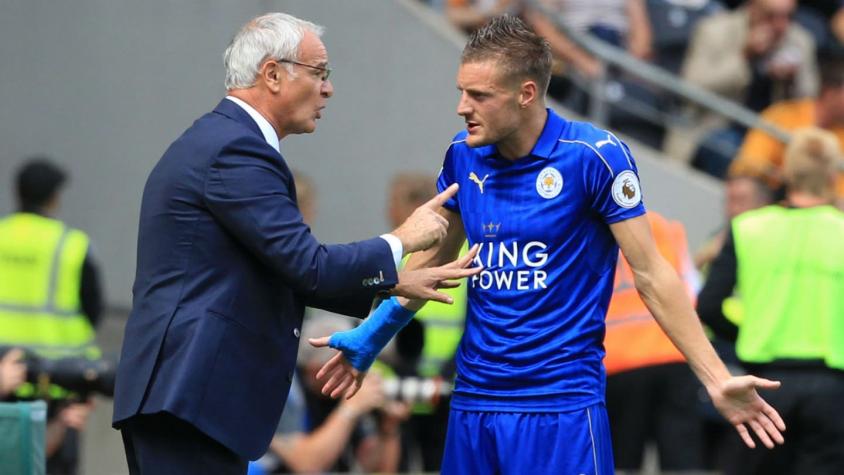Jamie Vardy niega haber tenido relación con el despido de Claudio Ranieri de Leicester City