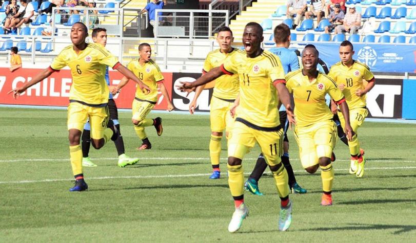 Colombia vence a Uruguay y queda con un pie en el hexagonal final del Sudamericano Sub 17