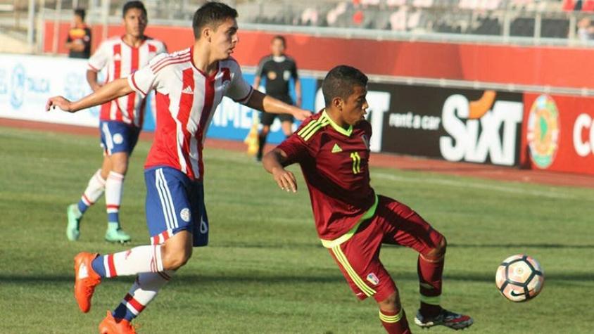 Paraguay rescata agónico empate ante Venezuela en el Sudamericano Sub 17