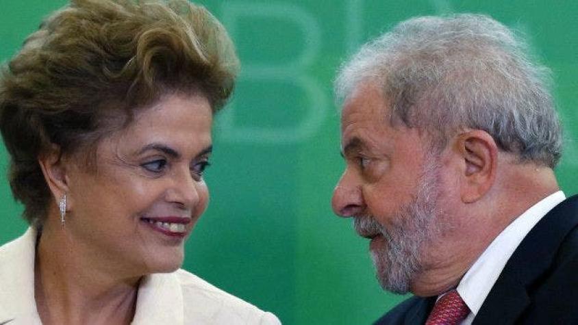 Dilma Rousseff: hay que "garantizar" que Lula pueda ser candidato en 2018