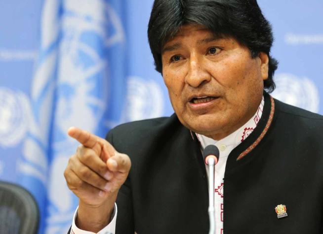 Evo Morales califica de "discriminatoria e intolerante" actitud de Chile frente a Bolivia