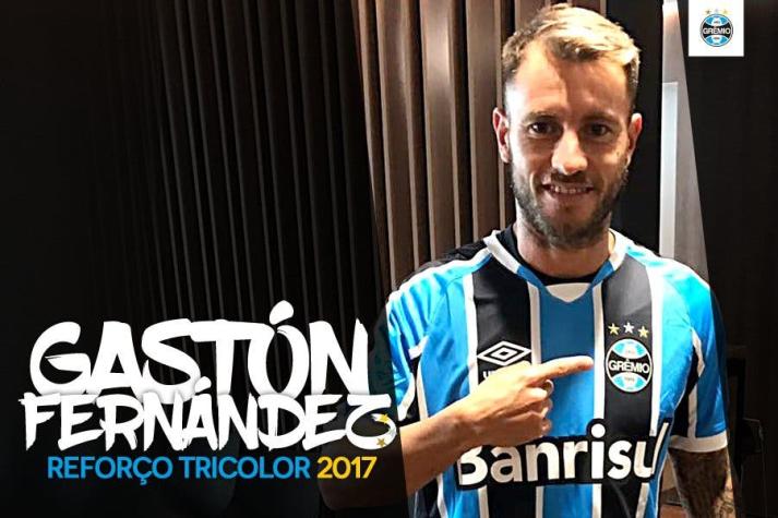 "Se acabó la teleserie": Gastón Fernández es oficializado como nuevo jugador de Gremio