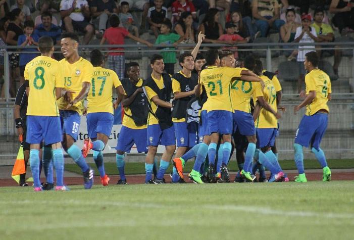 [VIDEO] Brasil logra macizo triunfo ante Ecuador en el Sudamericano Sub 17