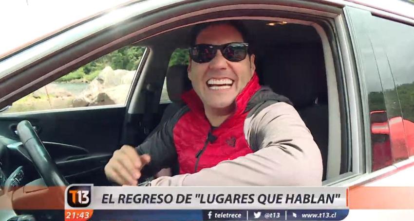 [VIDEO] Pancho Saavedra revela a T13 los detalles de la nueva temporada de Lugares que Hablan