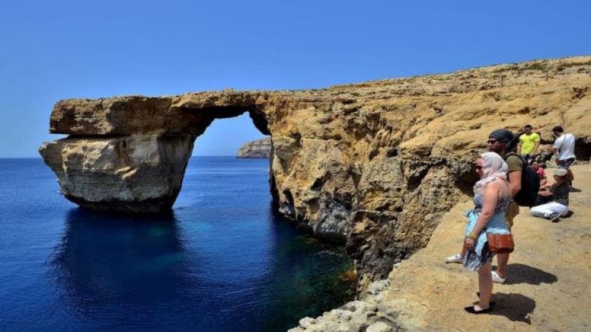 Malta lamenta el derrumbe de la Ventana Azul, la icónica roca que apareció en "Game of Thrones"