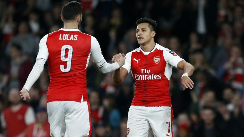 Alexis Sánchez anota en goleada de Arsenal sobre Lincoln City por Copa FA
