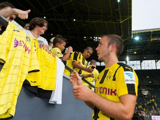 Borussia Dortmund anuncia que Mario Götze no volverá a jugar esta temporada debido a su enfermedad