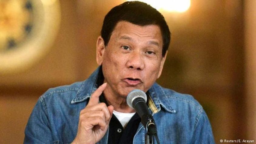 Diputado filipino solicita la inhabilitación de Duterte