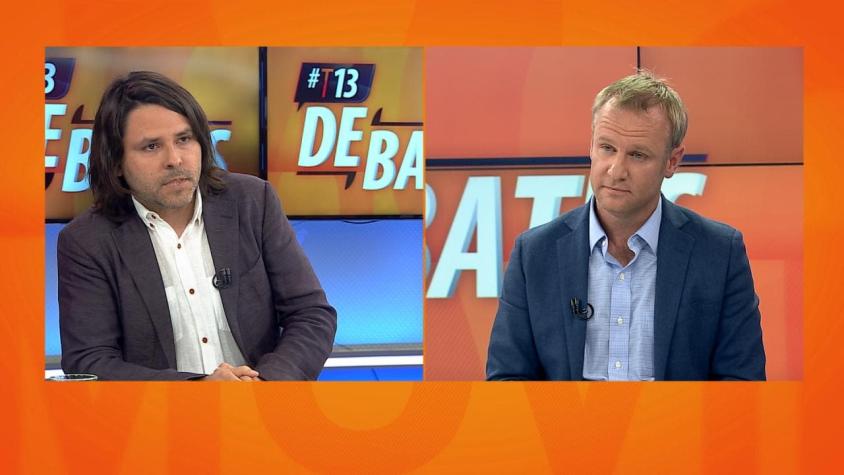 [VIDEO] #T13Debates: Alberto Mayol y Felipe Kast en el primer debate presidencial 2017