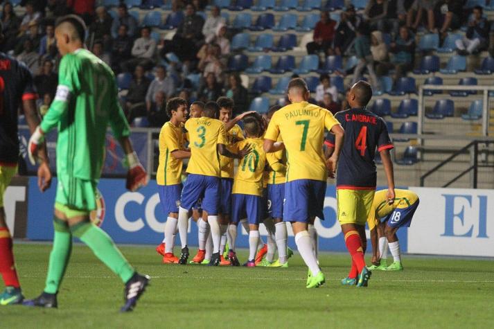 [VIDEO] Mira los golazos de Brasil que va al Mundial tras apabullar a Colombia