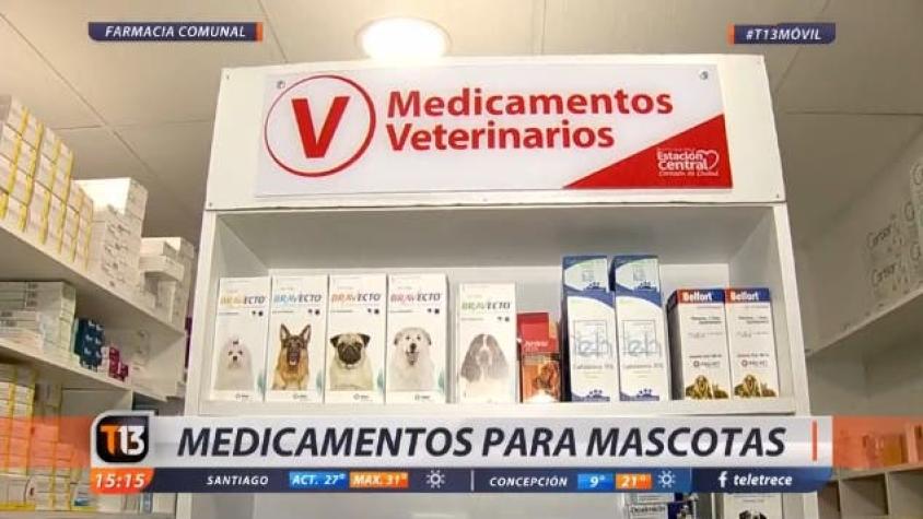 Estación Central incluye medicamentos para animales en su farmacia comunal