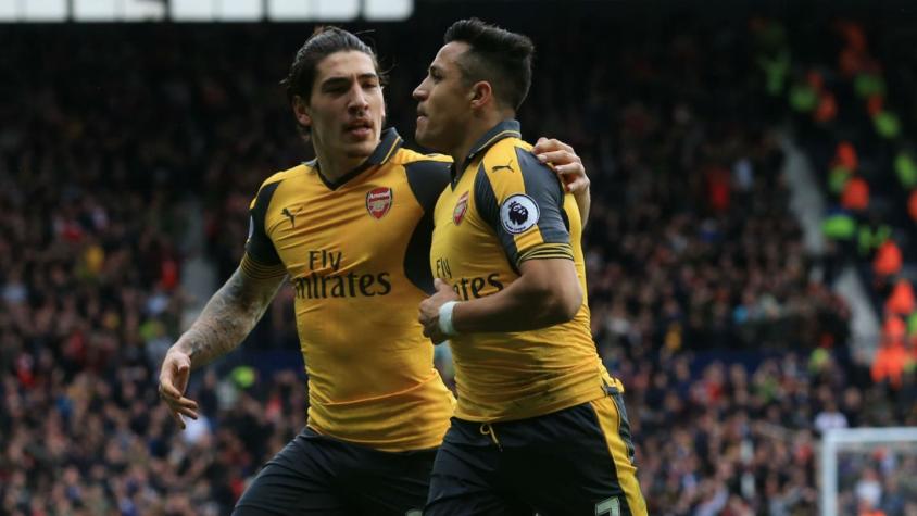 [VIDEO] Así fue el gran gol de Alexis Sánchez en la caída de Arsenal en Premier League