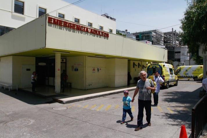 Evacuación de menores por incendio en hospital de Viña del Mar