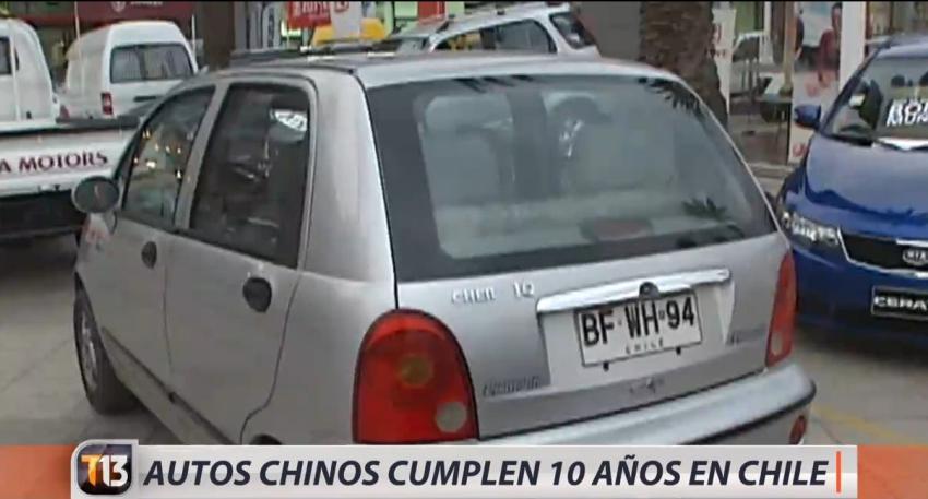 [VIDEO] Autos chinos cumplen 10 años en Chile