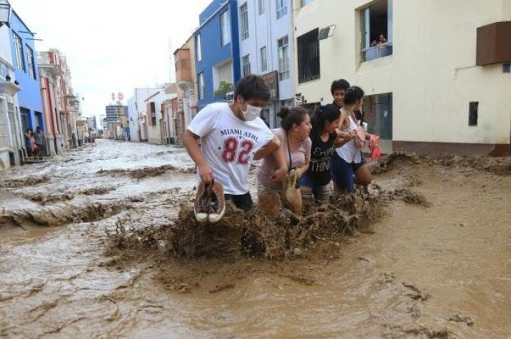 "Sólo tuvimos tiempo para sacar a los bebés": los estragos provocados por inundaciones en Perú