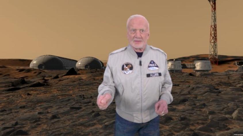 Cómo es el plan de Buzz Aldrin para llevar a los seres humanos a Marte